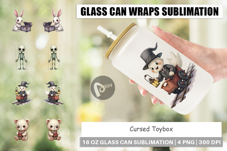 Glass Can Cursed Toybox