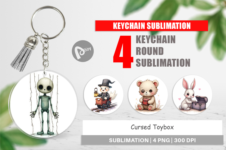 Keychain Cursed Toybox