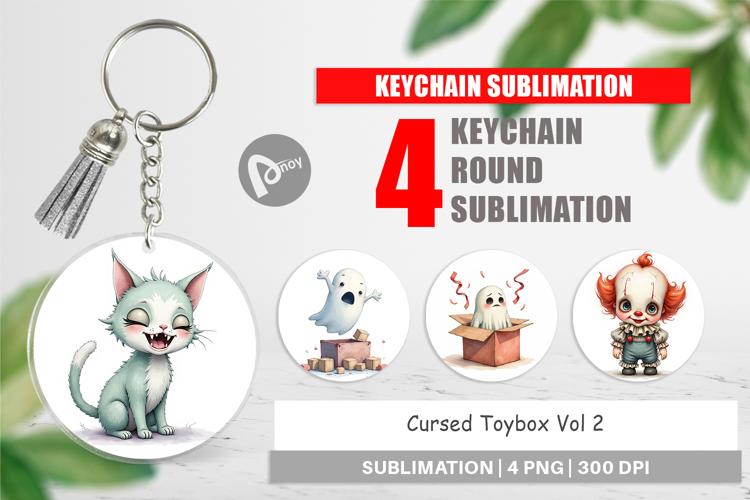 Keychain Cursed Toybox