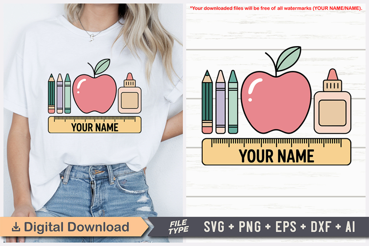 Cricut Apple Svg Image 13
