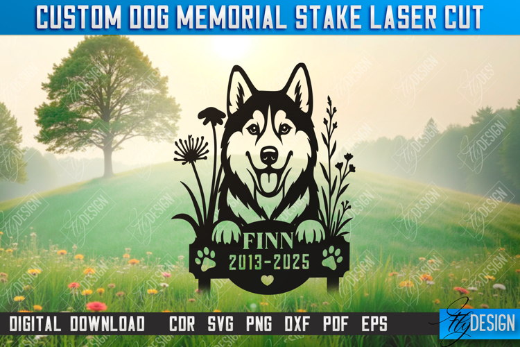 Dog Memorial Svg Image 2