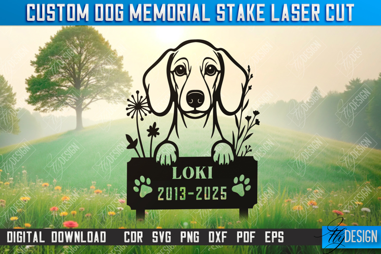 Dog Memorial Svg Image 8