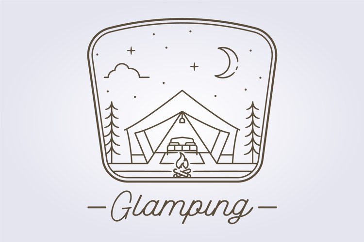 Tent Vector Image 10