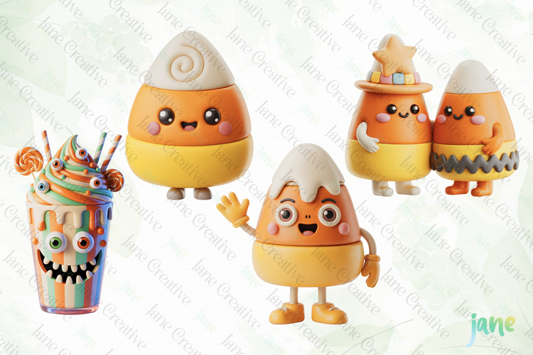 Candy Corn Clipart Image 22