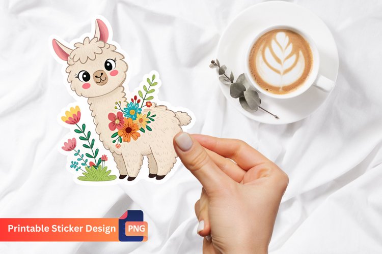 Alpaca Clipart Image 18