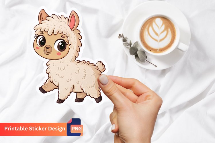 Alpaca Clipart Image 15