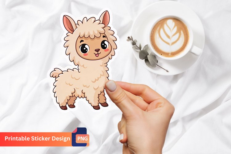 Alpaca Clipart Image 17