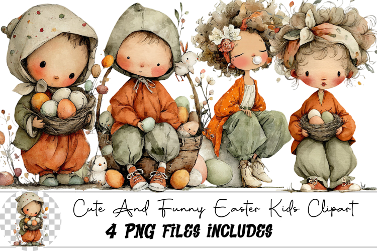 Cute Easter Clipart Image 21