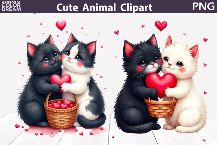 White Heart Clipart Image 24