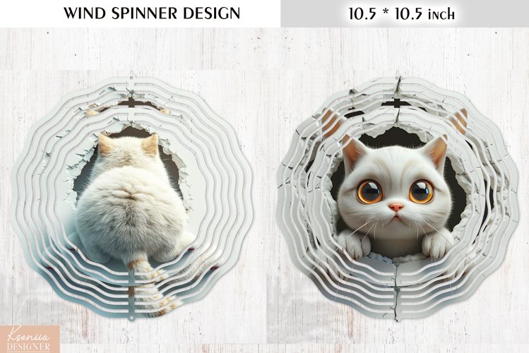 3d Funny Animal Wind Spinner Design