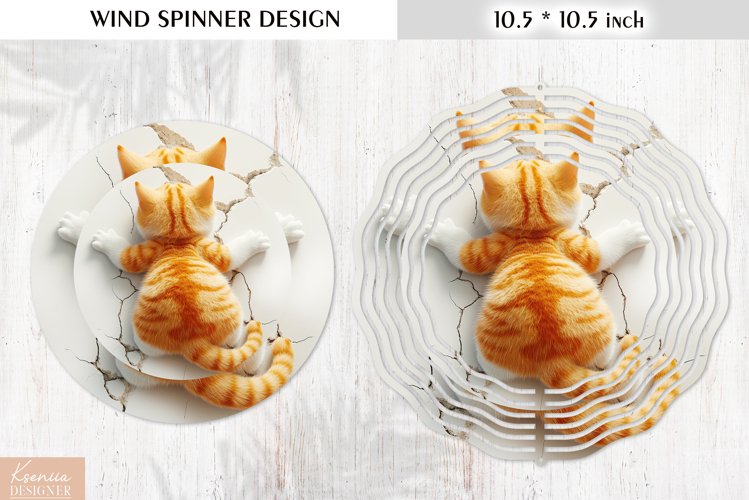 3d Funny Animal Wind Spinner Design