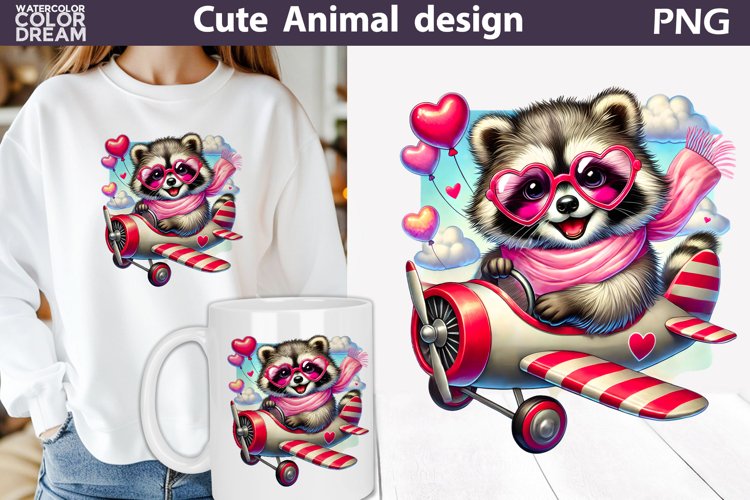 Raccoon Clipart Image 6
