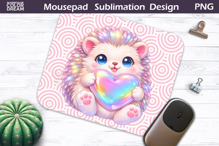 Cute Animal Mousepad | Valentine Sublimation