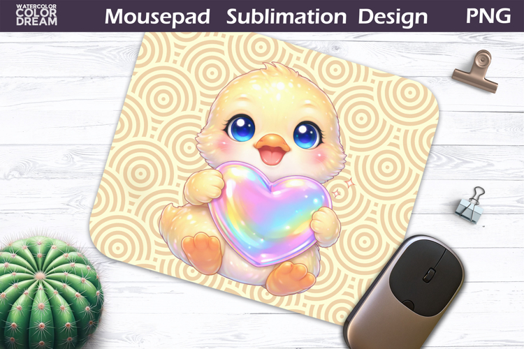 Cute Animal Mousepad | Valentine Sublimation