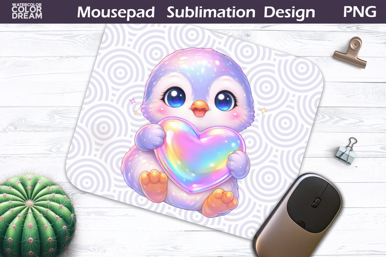 Cute Animal Mousepad | Valentine Sublimation