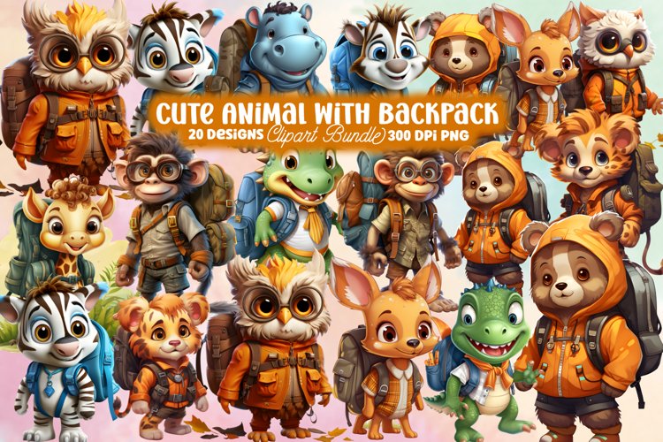 Backpack Clipart Image 22