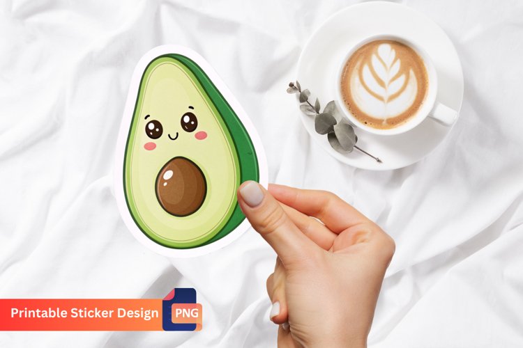 Avocado Clipart Image 8