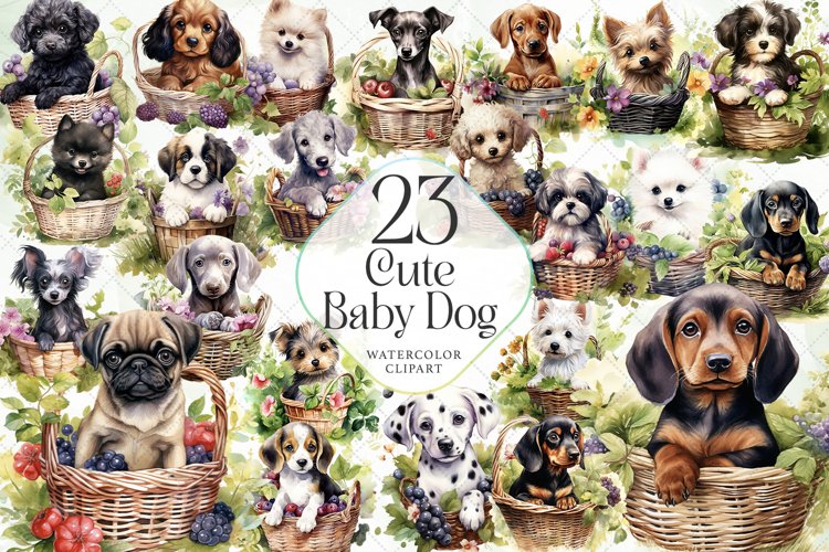 Cute Dog Illustration Image 2