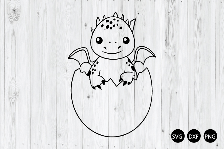 Cute Dragon SVGs Image 3