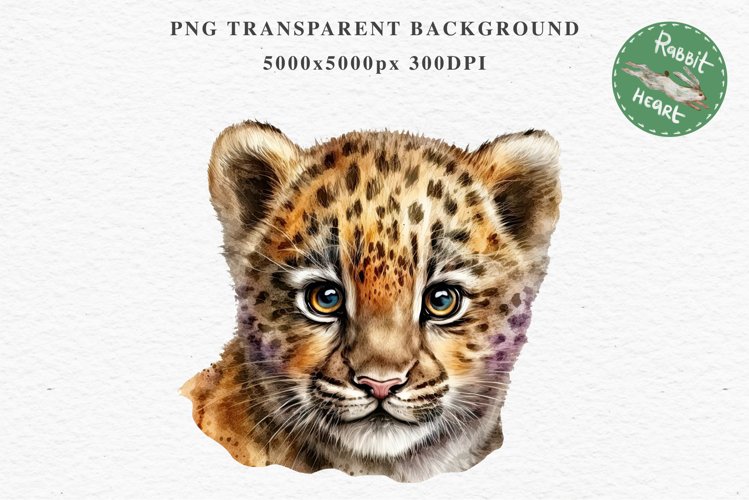 Cute Baby Tiger Animals Clipart PNG Scrapbooking Nursery Art Image Watercolor  Transparent Print invitation shirt designs sublimation kids printable digital watercolor baby tiger, scrapbooking clipart, sublimation nursery drawing, forest animals, wild cat