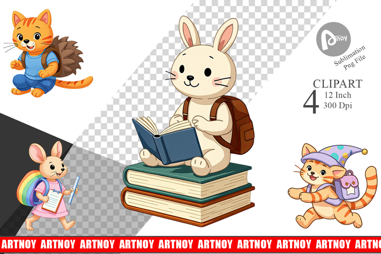 Backpack Buddies Clipart example image 1