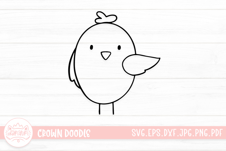 Cute Bird Drawing Image 23