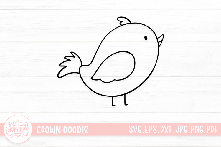 Cute Bird Drawing