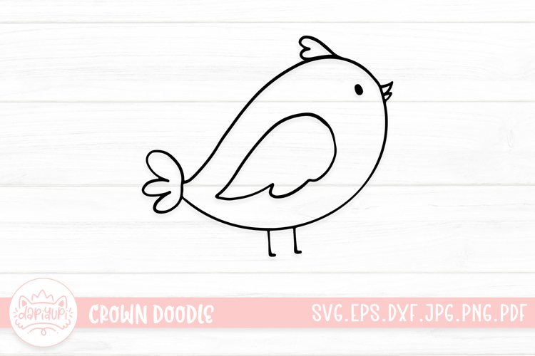Cute Bird Drawing Image 24