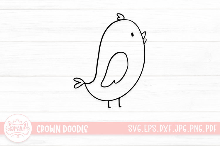 Cute Bird Drawing Image 3