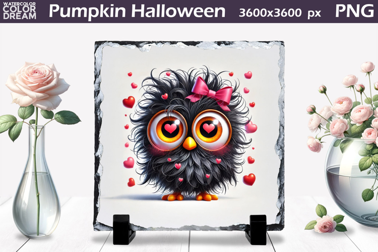 Cute Bird Sublimation Slate | Bird Heart Design