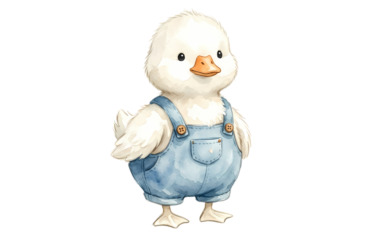 Cute Boy Goose Png| Boy Goose Png example image 1