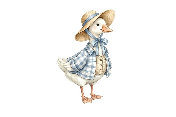 Cute Boy Goose Png| Boy Goose Png example image 1