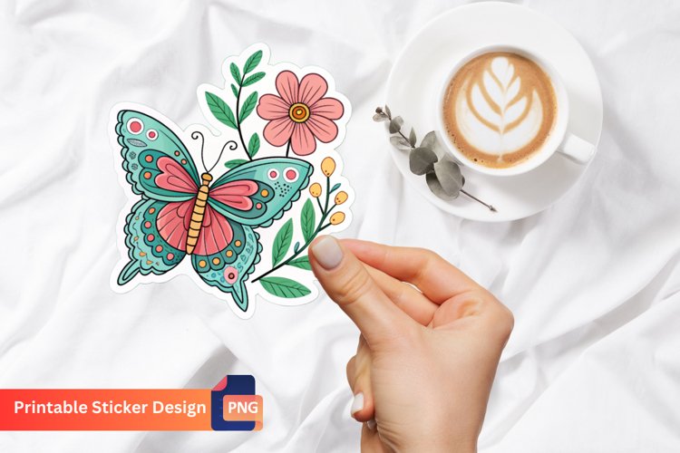 Cute Butterfly Clipart Image 4