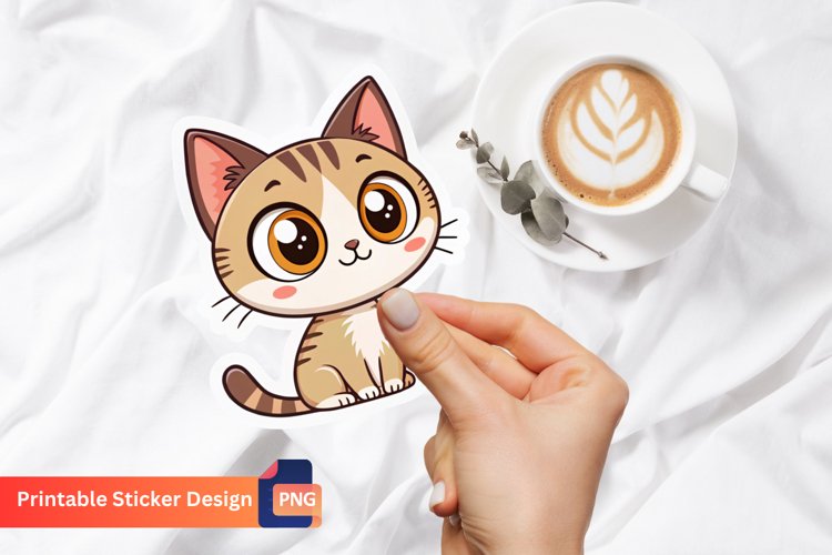 Cat Face Clipart Image 2