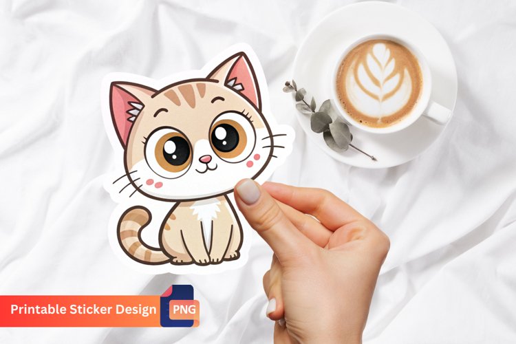 Cat Face Clipart Image 4