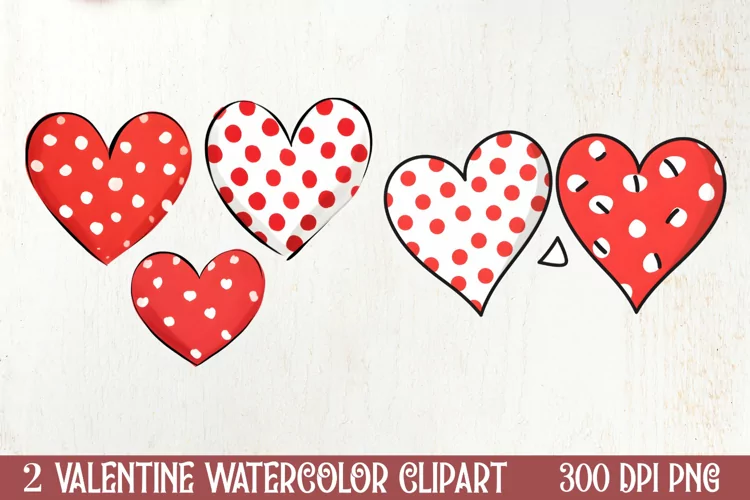 Cute Cat Valentines Day Clipart, Valentines Clipart
