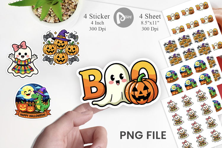 Cute Characters Sticker