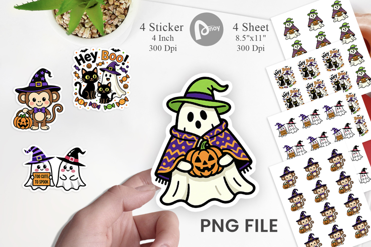 Cute Characters Sticker