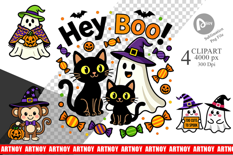 Cute Characters Clipart