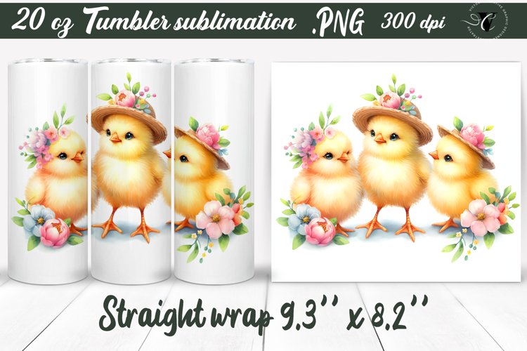 20 Oz Sublimation Tumbler Wrap Image 16
