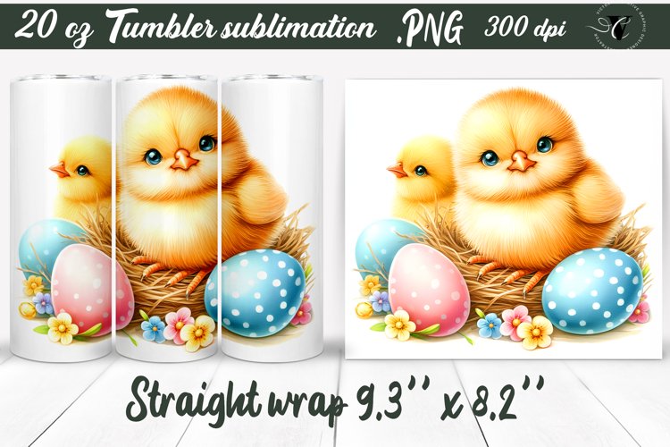 20 Oz Sublimation Tumbler Wrap Image 5