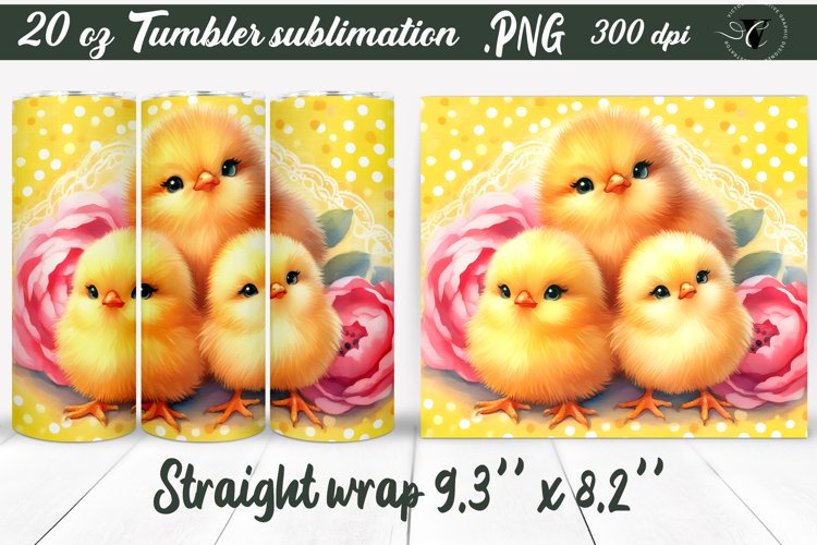 20 Oz Sublimation Tumbler Wrap Image 11