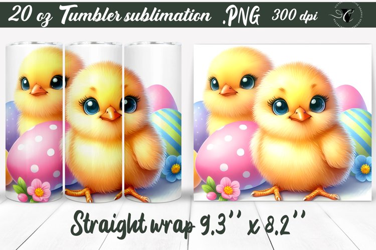 20 Oz Sublimation Tumbler Wrap Image 13
