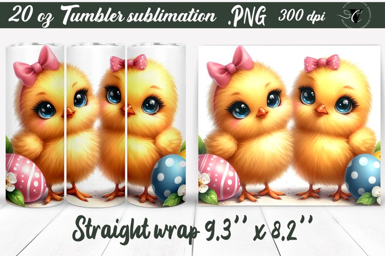 20 Oz Sublimation Tumbler Wrap Image 11