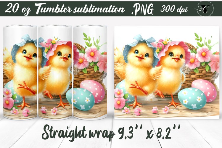 20 Oz Sublimation Tumbler Wrap Image 6