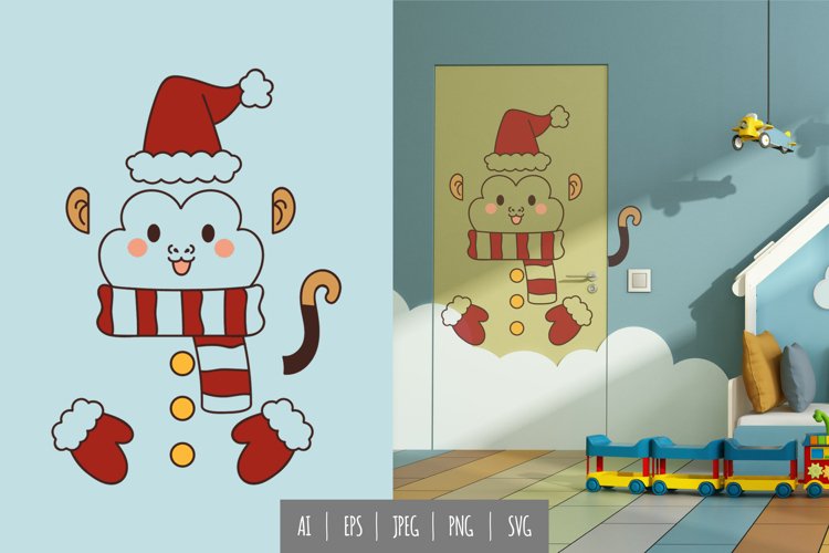 Monkey Svg Image 20