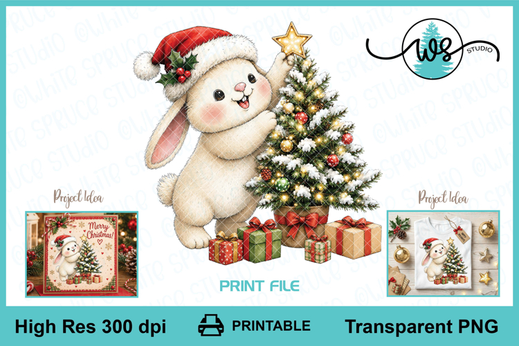 Cute Christmas Tree Clipart Image 17
