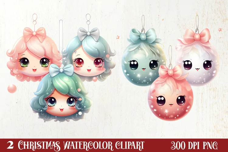 Cute Christmas Clipart Sublimation, Cute Christmas Clipart