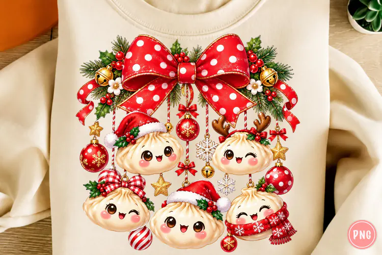 Christmas Dumpling PNG