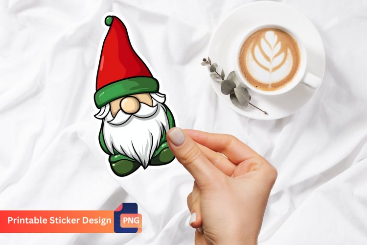 Cute Gnome Clipart Image 3